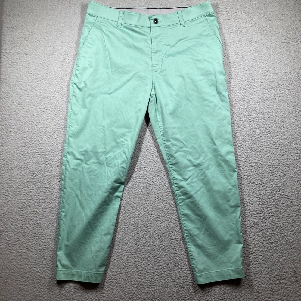 Nike Dri-FIT Chino Pants Mens 36x30 Mint Green Standard Fit DA4130-379